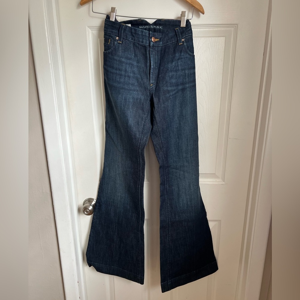 BANANA REPUBLIC CLASSIC WIDE LEG JEANS JEANS
